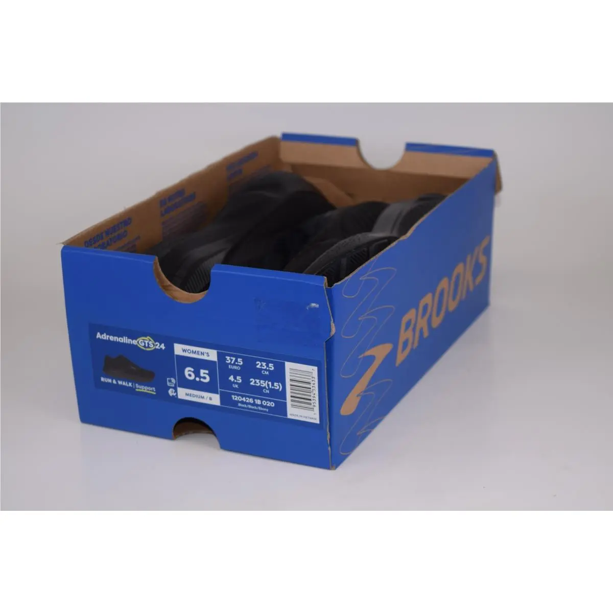 Brooks shoes - Brooks Adrenaline GTS 24 - Adrenaline GTS - 1204261B020 - Black 0