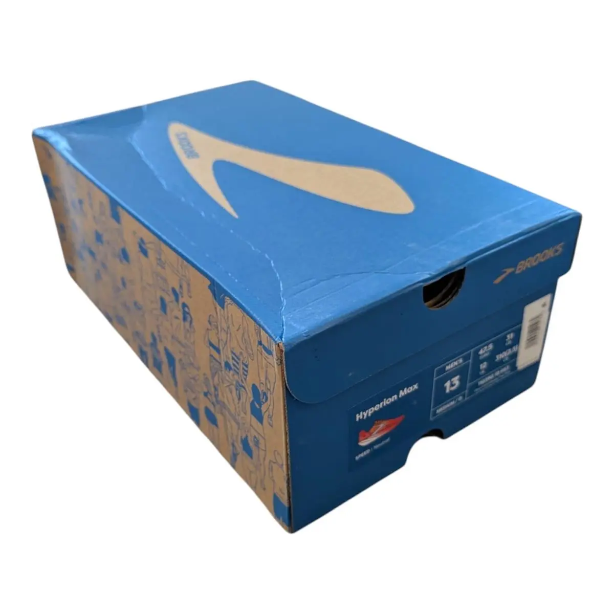 Brooks shoes - Brooks Hyperion Max - Hyperion Max - Coral/Orange/Blue 5
