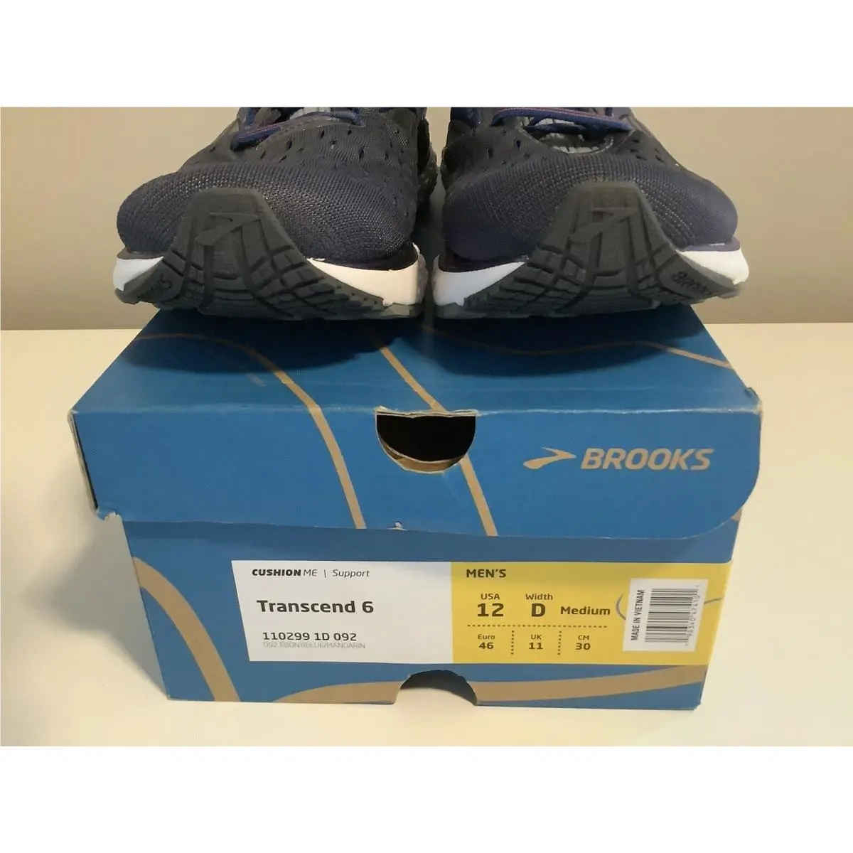 Brooks shoes - Brooks Transcend 6 - Transcend - Gray 3