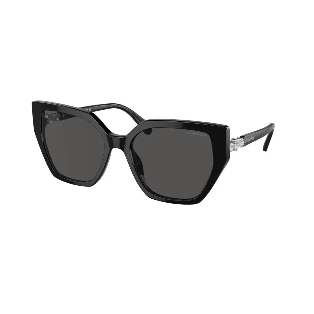 Swarovski 6016 Sunglasses 100187 Black