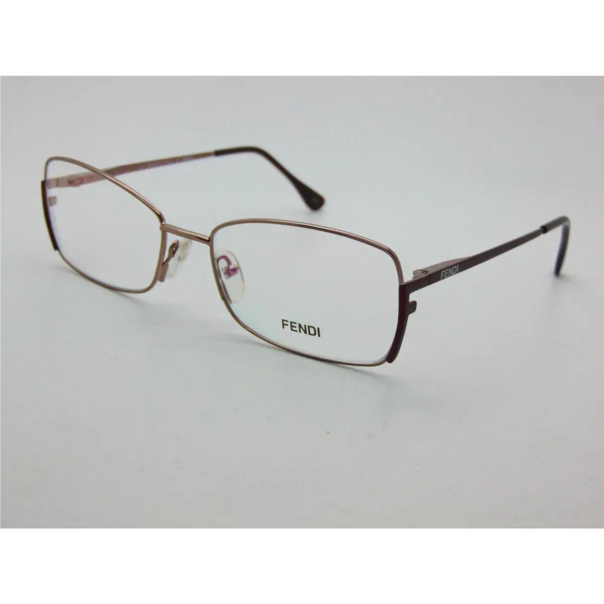 Fendi F 959 770 Light Bronze/burgundy 54mm Rx Eyeglasses