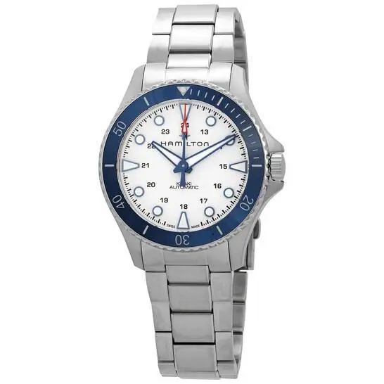 Khaki Navy White Men`s Watch - H82505150 by Hamilton