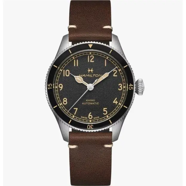 Khaki Aviation Automatic Pilot Pioneer Men`s Watch H76205530 by Hamilton