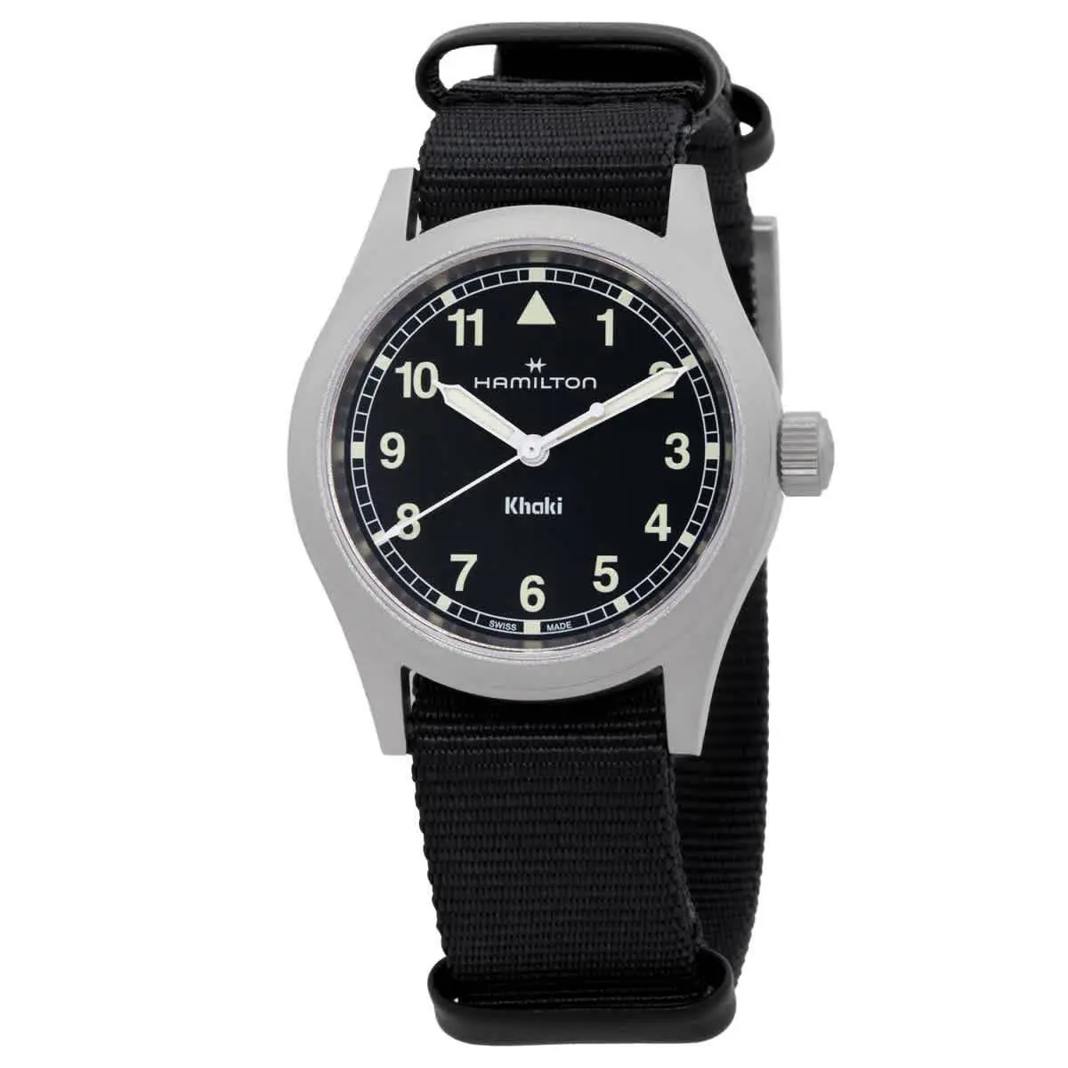 Hamilton Khaki Field Quartz Black Dial Watch H69301430