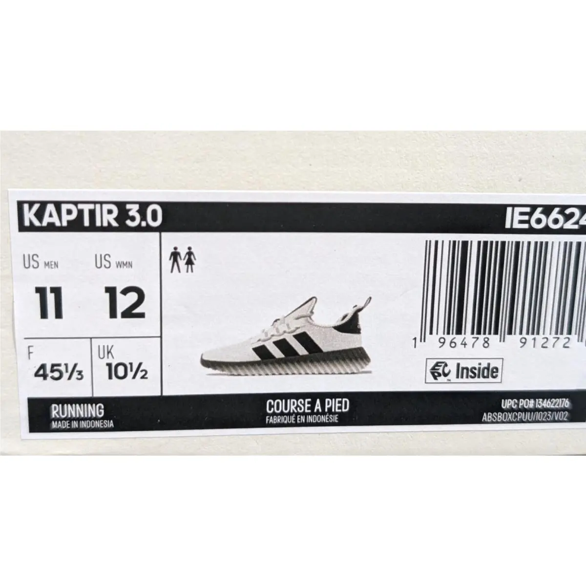Adidas shoes - adidas Kaptir 3.0 - Kaptir - IE6624 - White/Black 9