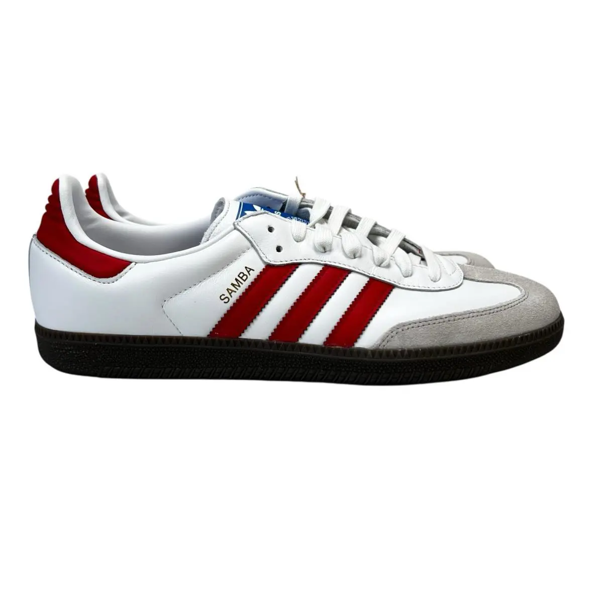 Adidas Samba OG White Better Scarlet Supplier Shoes IG1025 Men`s Sizes 9 - 13 - White