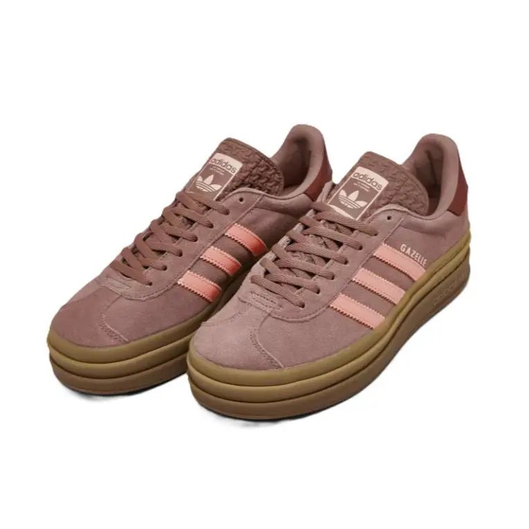 Adidas Women`s Gazelle Bold Warm Clay/clear Orange/preloved Ruby JH9666 j - Clay/Clear Orange/Preloved Ruby