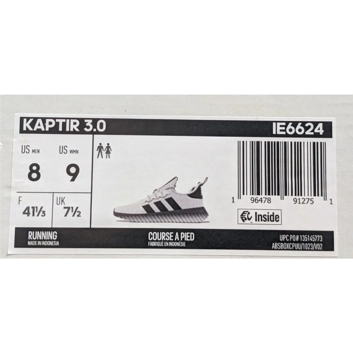 Adidas shoes - adidas Kaptir 3.0 - Kaptir - IE6624 - White/Black 20