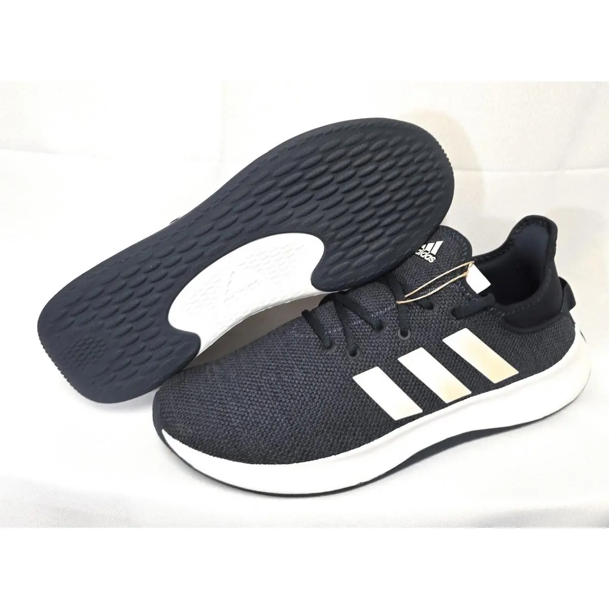 Womens Adidas Cloudfoam Pure Spw IG3866 Legend Ink Navy Blue Sneakers Shoes