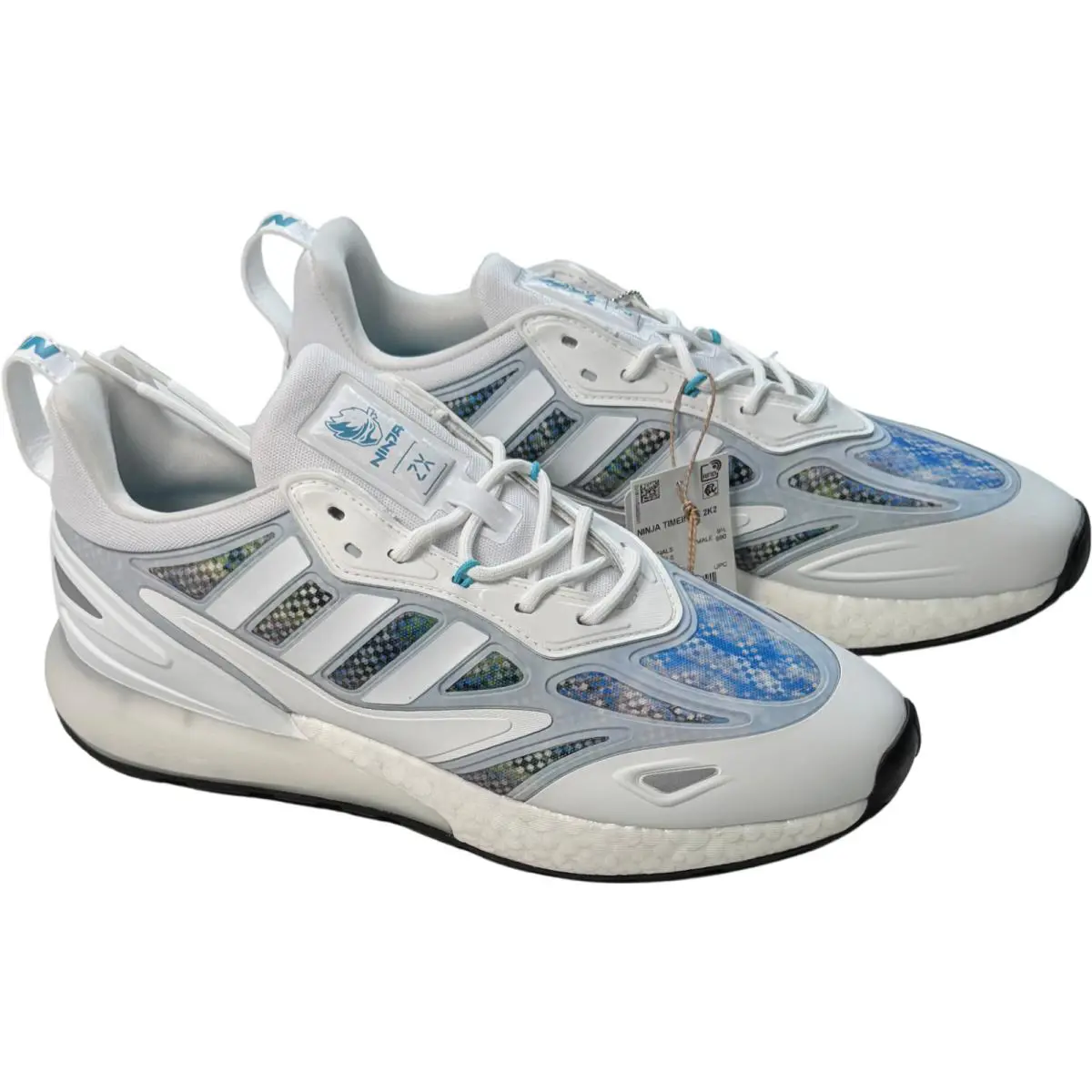 Adidas shoes - Adidas Ninja Timein ZX 2K2 - GZ3745 - White / Multi (UPC: 194830813791) 0