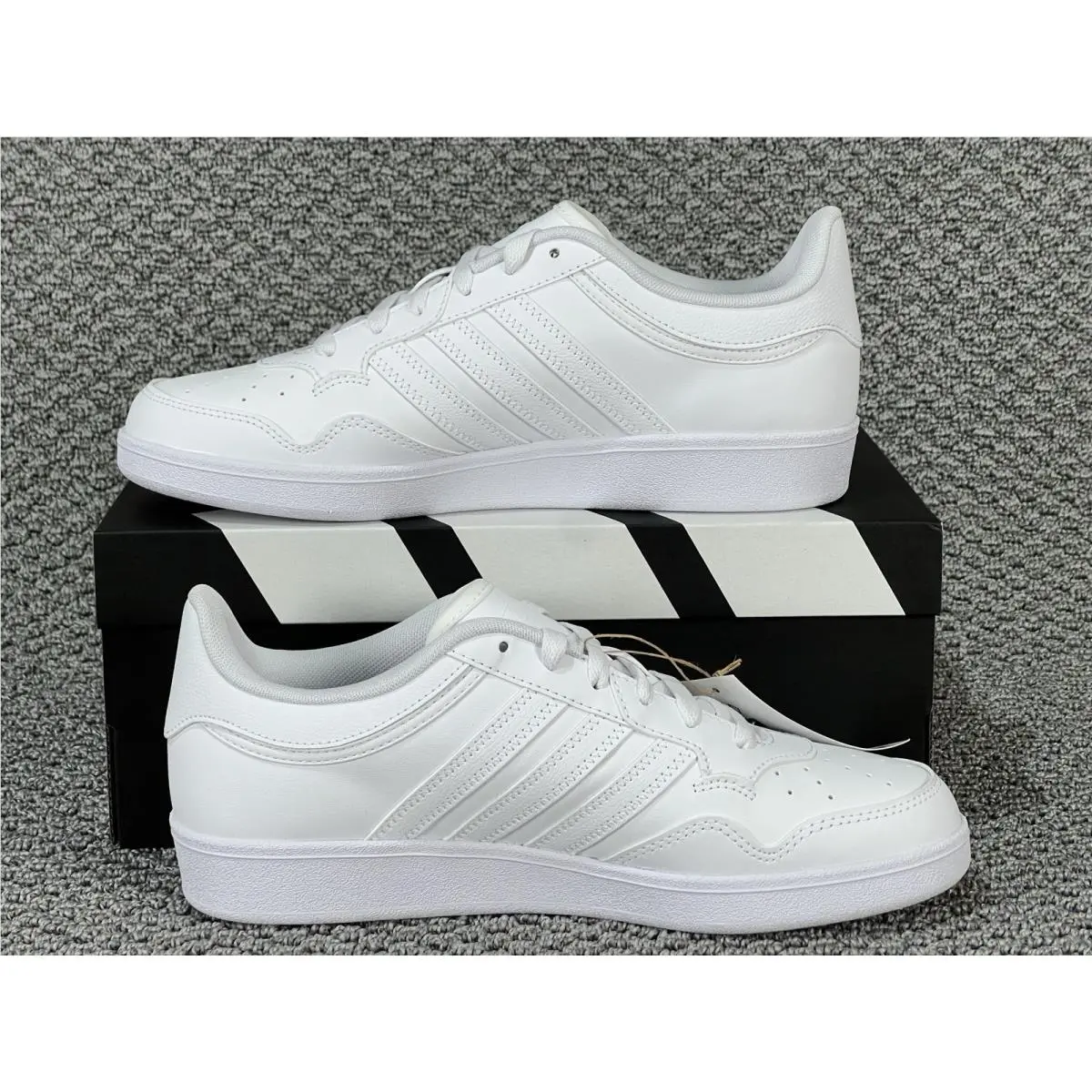 Adidas shoes - adidas Hoops - Hoops - JH6141 - White 8