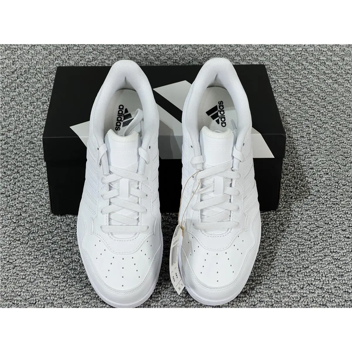 Adidas shoes - adidas Hoops - Hoops - JH6141 - White 9