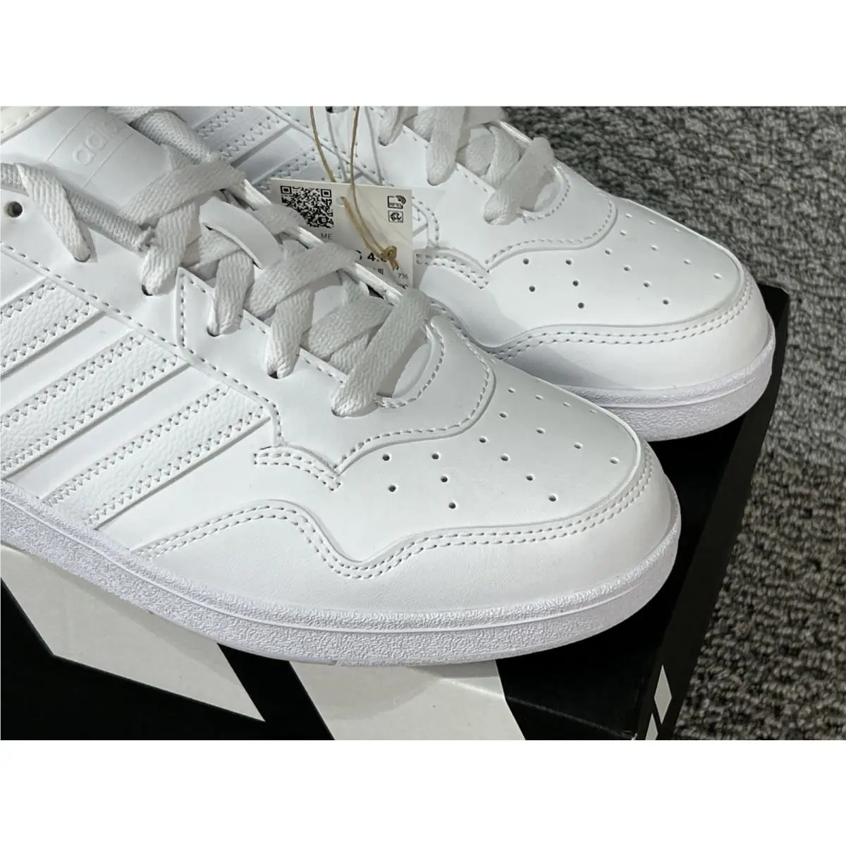 Adidas shoes - adidas Hoops - Hoops - JH6141 - White 3