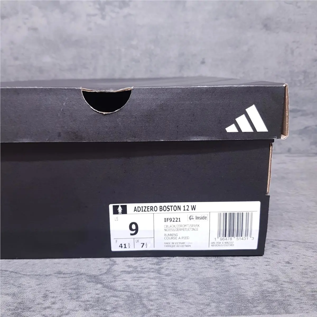 Adidas shoes - adidas adizero boston - adizero boston - IF9221 - Black 5