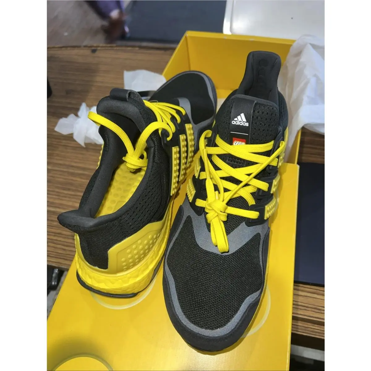 Adidas shoes - adidas UltraBoost DNA - UltraBoost DNA - Cblack,Yellow,Cblack (UPC: 191985011867) 4