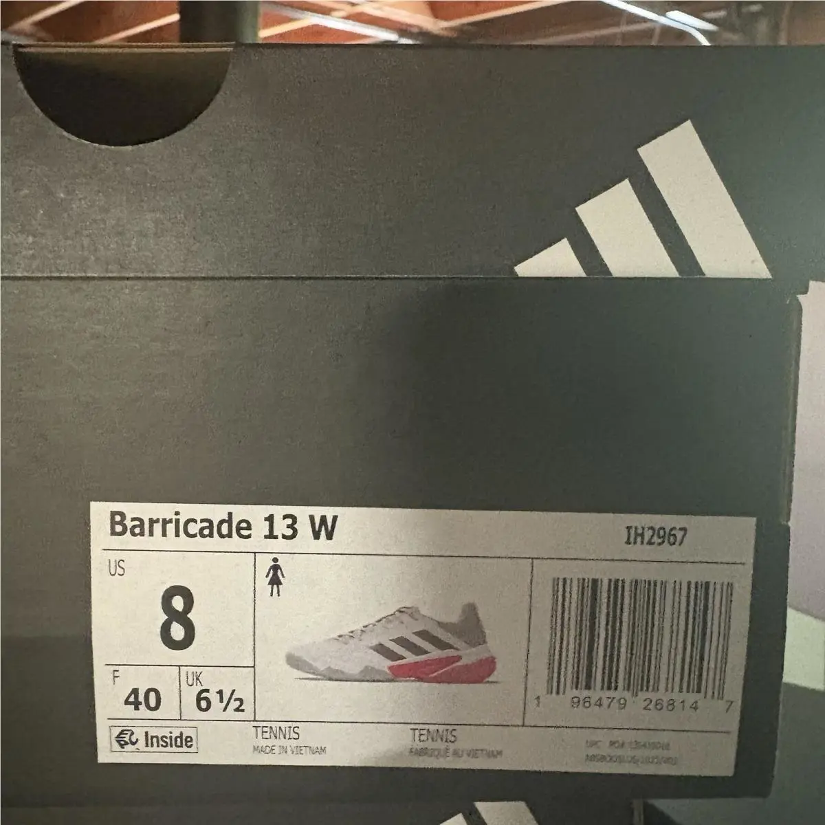 Adidas shoes - adidas Barricade - Barricade - IH2967 - White 6