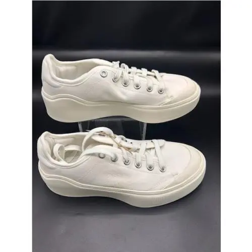Women’s Adidas By Stella Mccartney Cotton Court Sneakers Sz 7.5