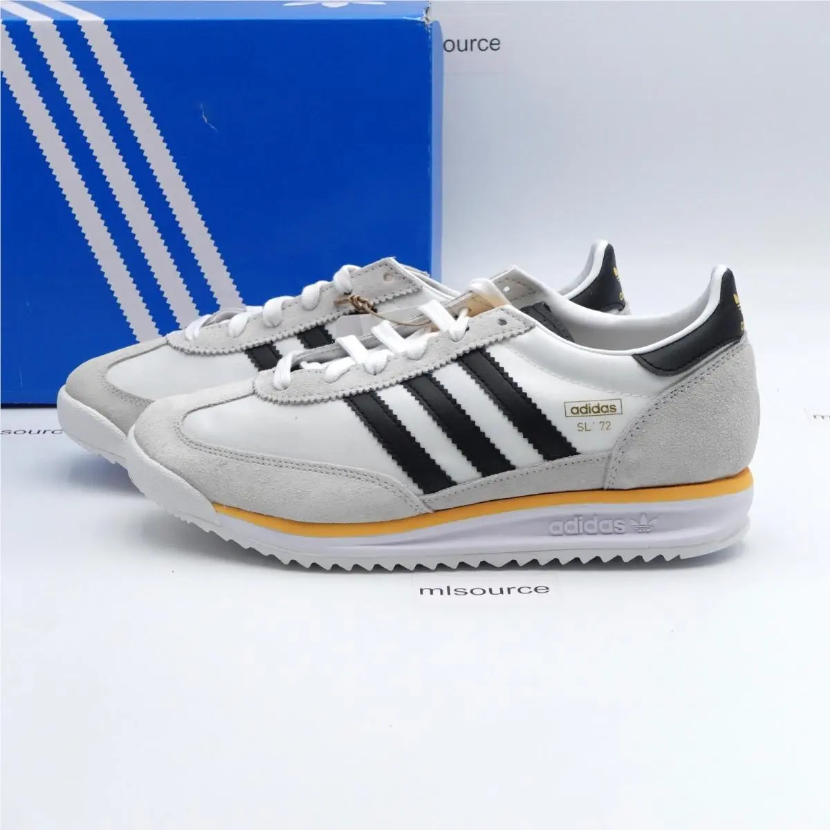 Size 4.5Y Youth / 5.5 Women`s Adidas Originals SL 72 RS Suede Sneakers IH8077
