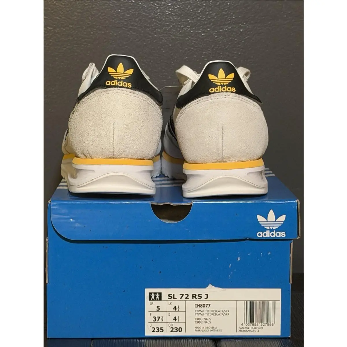 Adidas shoes - adidas SL 72 RS - IH8077 - Gray (UPC: 196477723983) 2