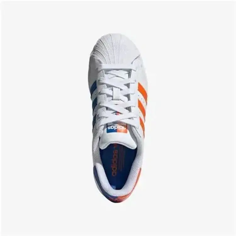Adidas shoes - adidas Superstar - Superstar - WHITE ORANGE BLUE GOLD-FZ0648 2