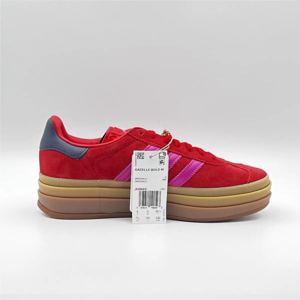 Adidas shoes - adidas Gazelle - Gazelle - JH9665 - Red 2
