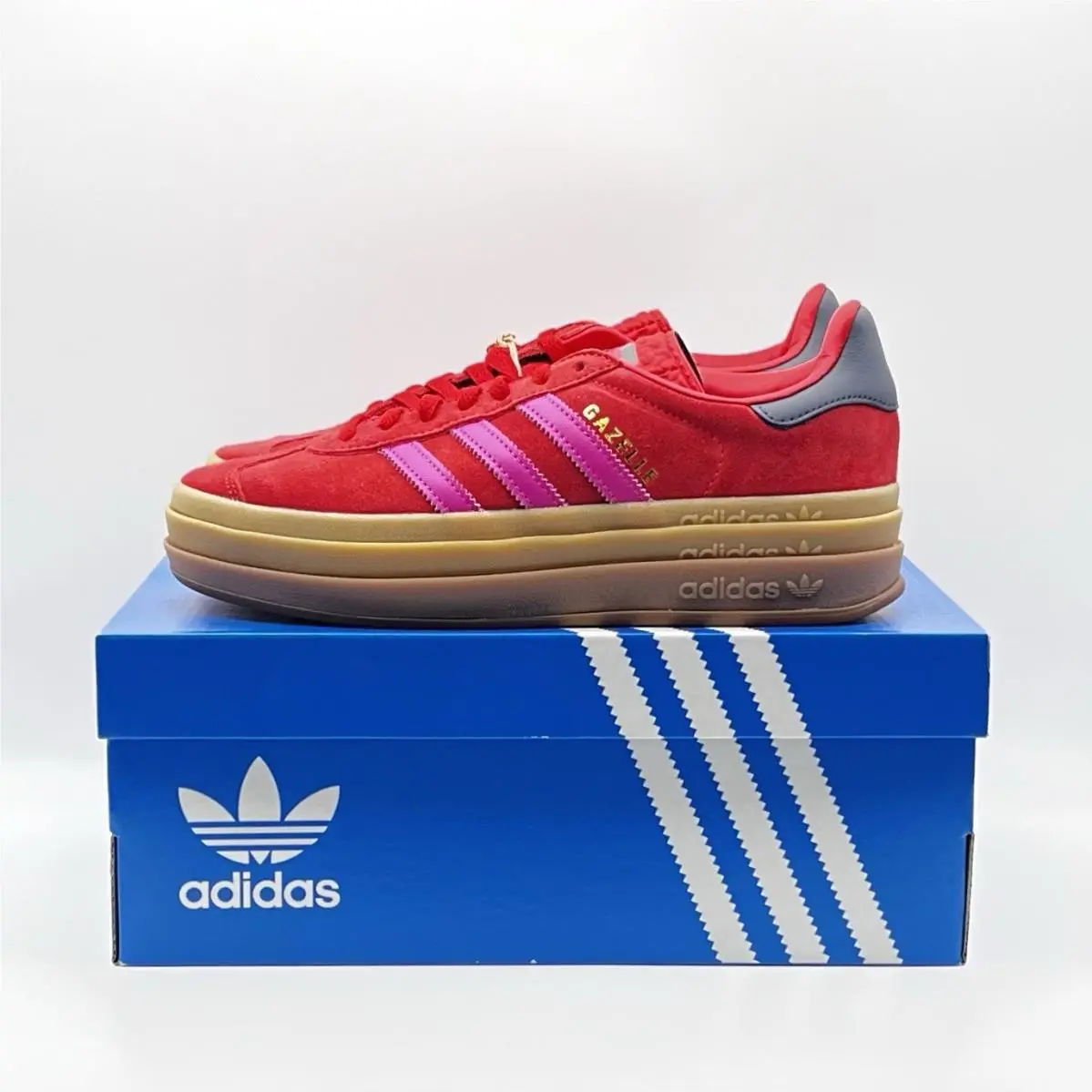 Adidas shoes - adidas Gazelle - Gazelle - JH9665 - Red 7