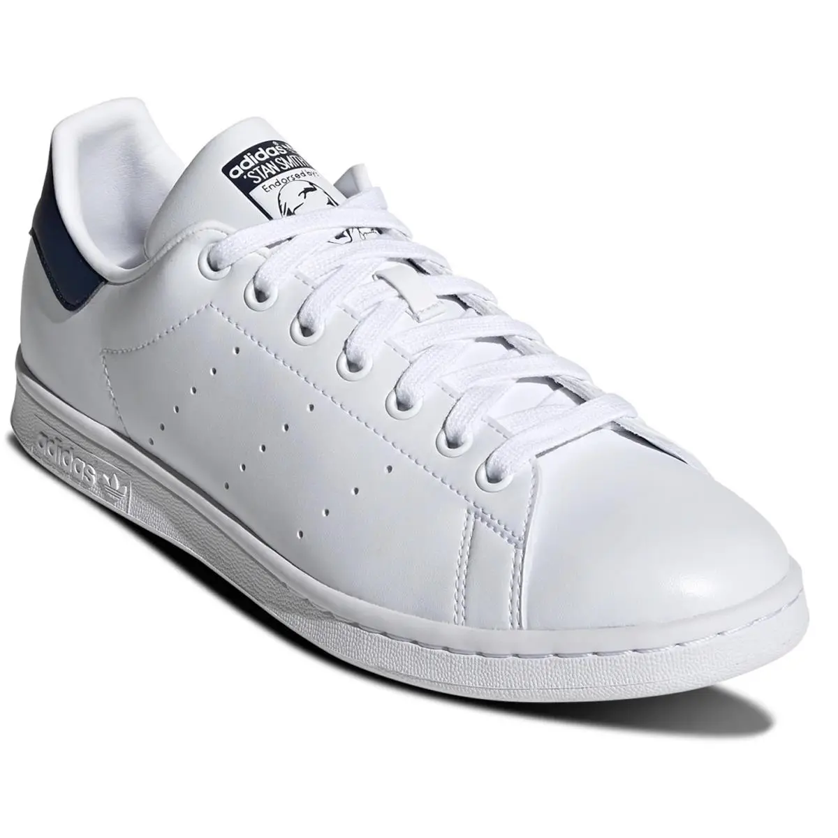 Adidas Stan Smith Low Trainer Unisex Men Size 4.5 = Women Size 6 Shoes White