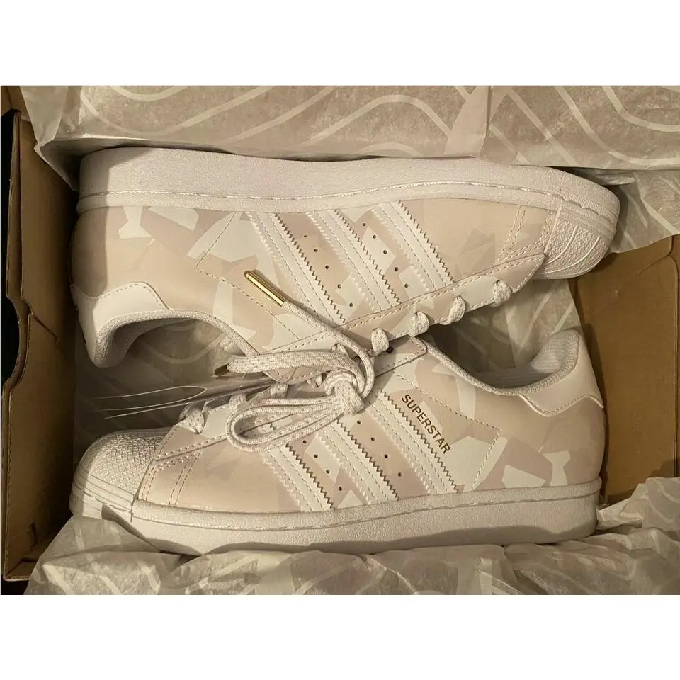 Adidas shoes - adidas Superstar - Superstar - FW6013 - White, Manufacturer: Cloud White / Core black / Gold Metaliic 6
