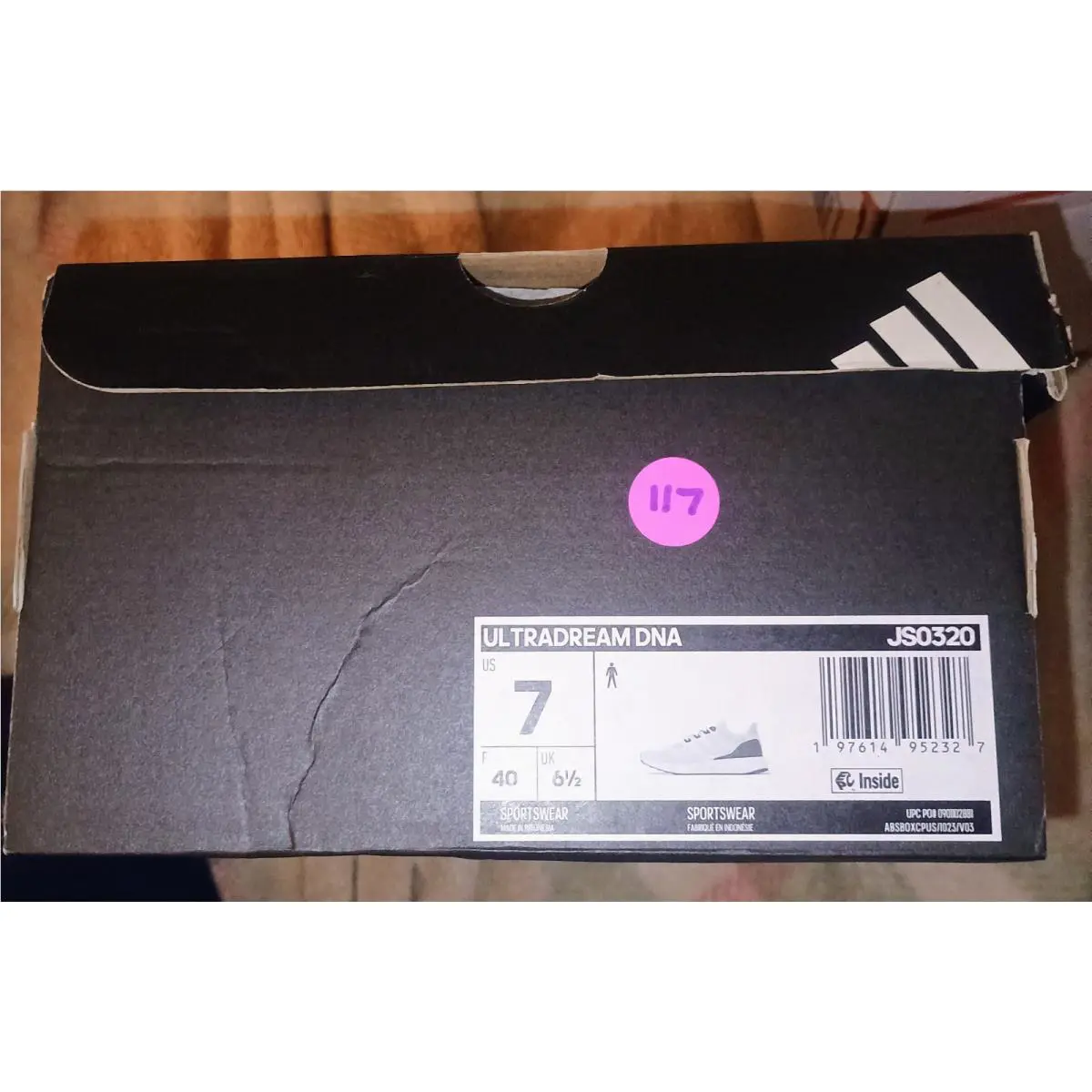 Adidas shoes - adidas Ultradream DNA - Ultradream DNA - JP7691 - White, Manufacturer: White Black (UPC: 196476541557) 6