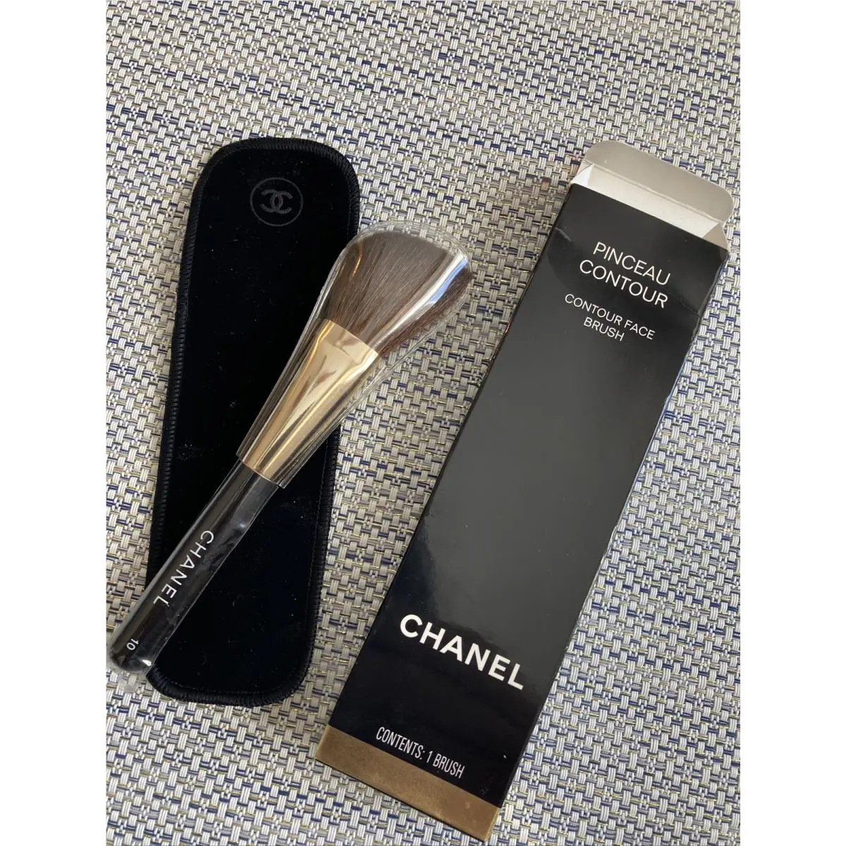 Chanel “pinceau Contour” Contour Face Brush 10 106.005 Extremely Rare Auth