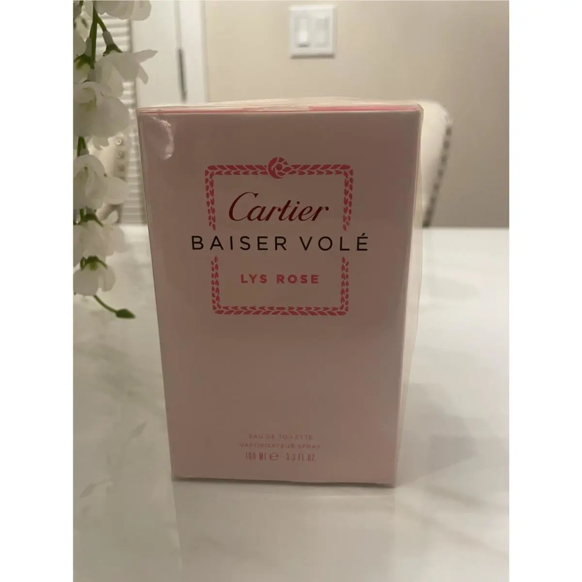 Cartier Baiser Vole Lys Rose Edt 100ML Spray