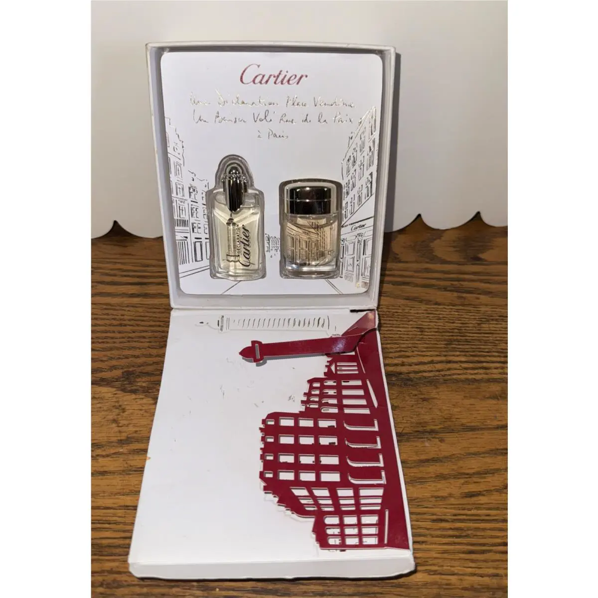 Cartier Declaration 4 Ml Eau de Toilette Baiser Vole Eau De Parfum 6 Ml