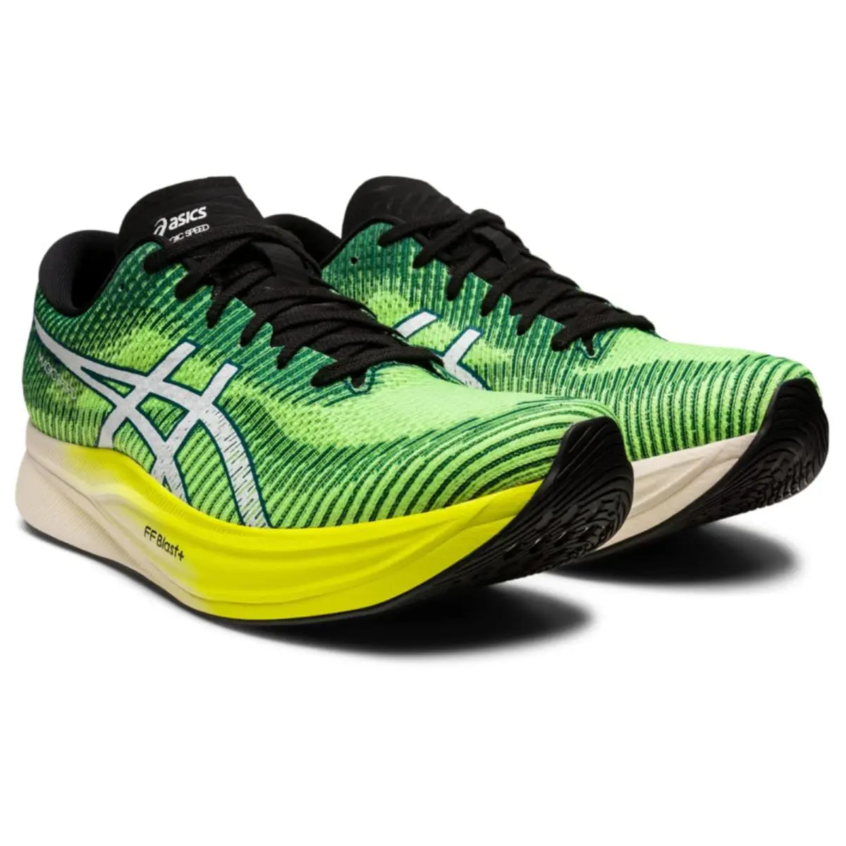Asics shoes - ASICS Magic Speed - Magic Speed - 1011B443-75 - Safety Yellow/White (UPC: 196074359943) 1
