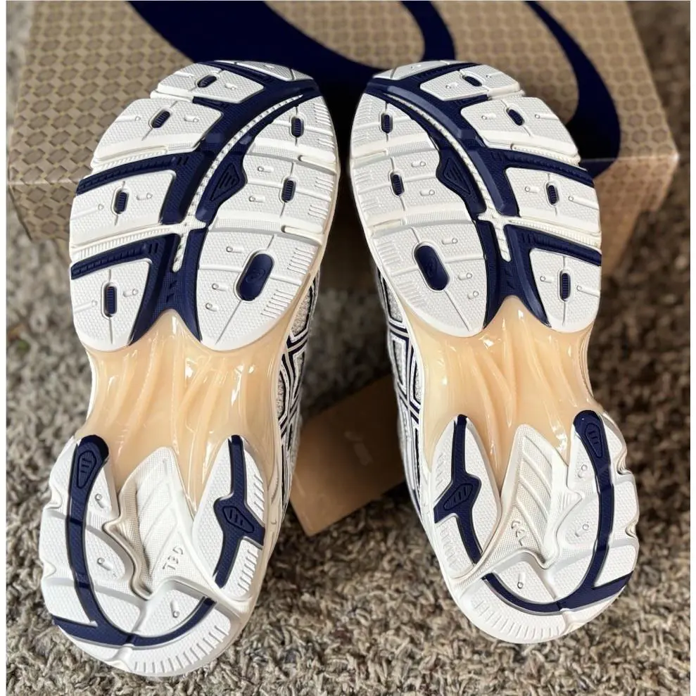 Asics shoes - ASICS GT 2160 - 1203A320-111 - Oatmeal and indigo blue (UPC: 0197298071031) 6