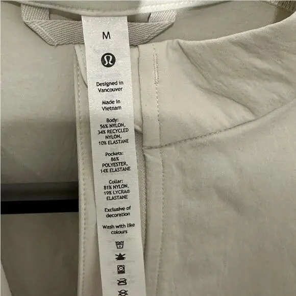 Lululemon clothing - Cream White 9