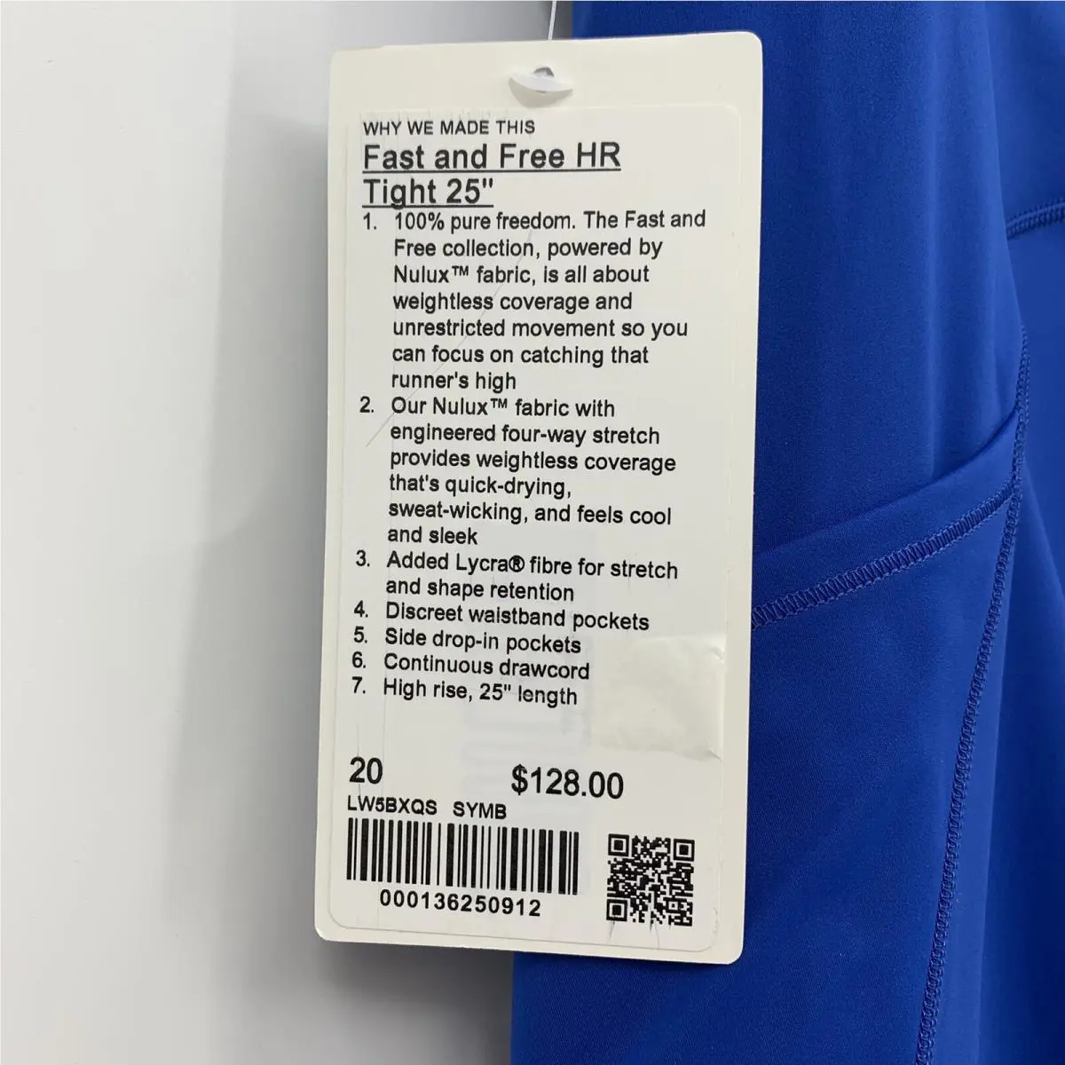 Lululemon clothing - Blue 3