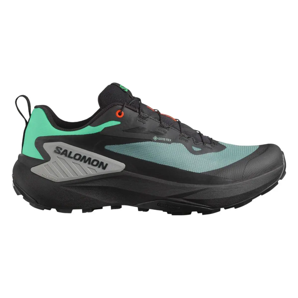 Salomon Genesis Gore-tex Black Trail Running Shoe L47688300 Men`s Sizes 8-13