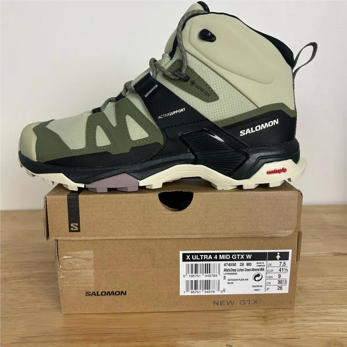 Salomon shoes - Salomon X Ultra 4 - Ultra - Green (UPC: 195751549783) 1
