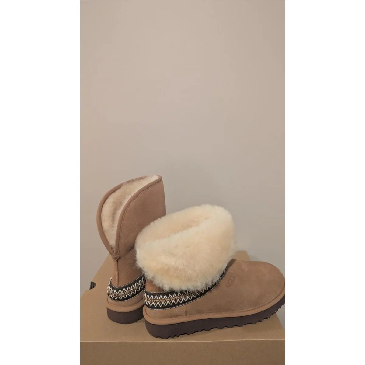 UGG shoes - UGG Australia Mini Bailey Bow - Chestnut 3