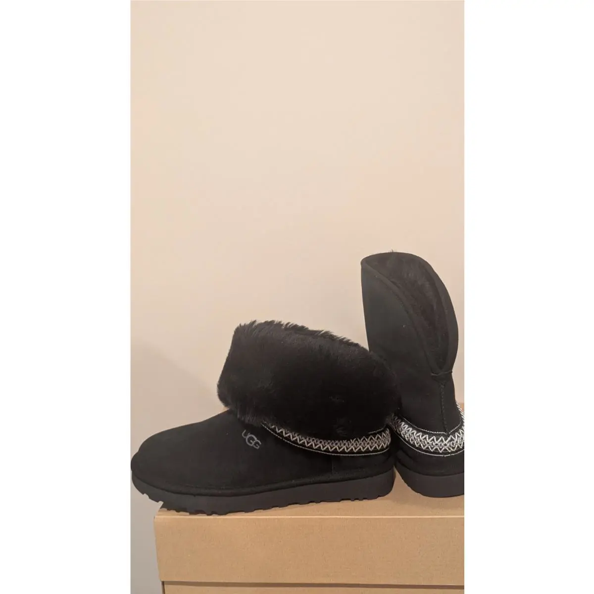 UGG shoes - UGG Australia Mini Bailey Bow - Black 3