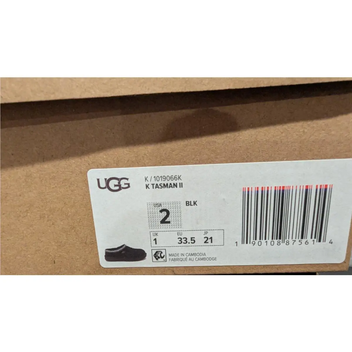 UGG shoes - Ugg Australia Kids Tasman II - Black 2