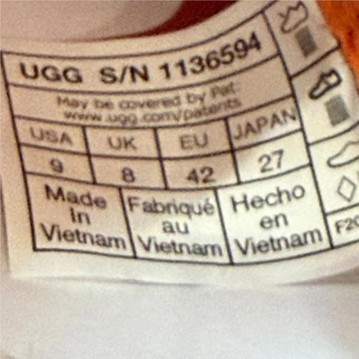 UGG shoes - UGG CA78 Tasman - Tasman - Orange 7