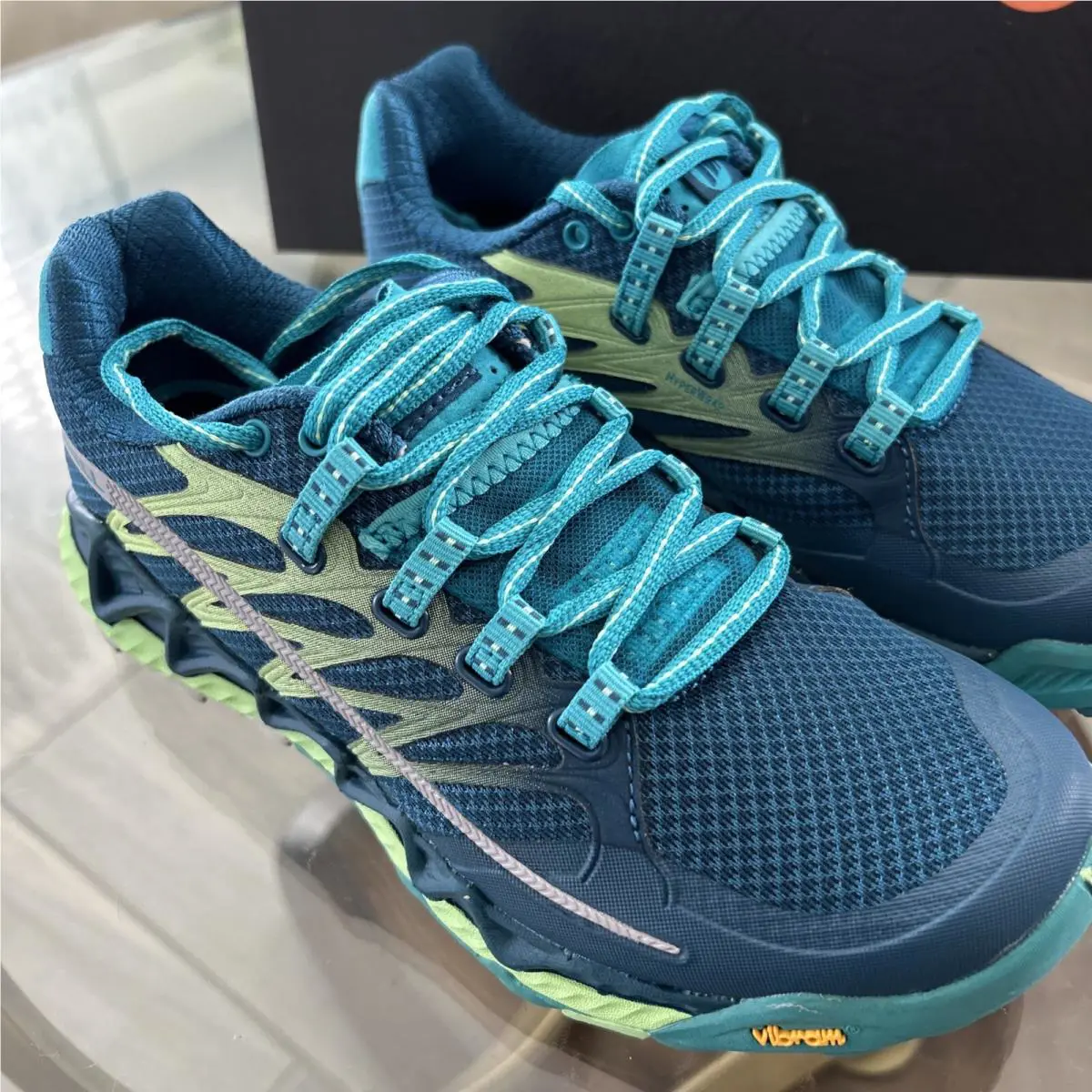 Merrell shoes - Merrell All Out - All Out - J03964 - Gray/ Green (UPC: 044209387913) 2