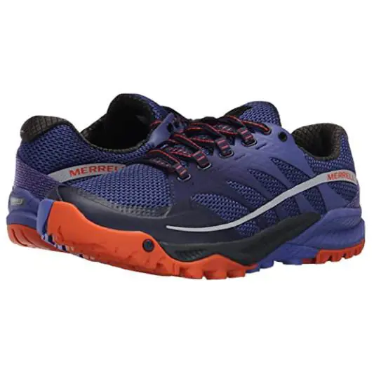 Merrell All Out Charge Women`s Surf The Web Trail-running Sneaker US Size 5 M - Surf The Web