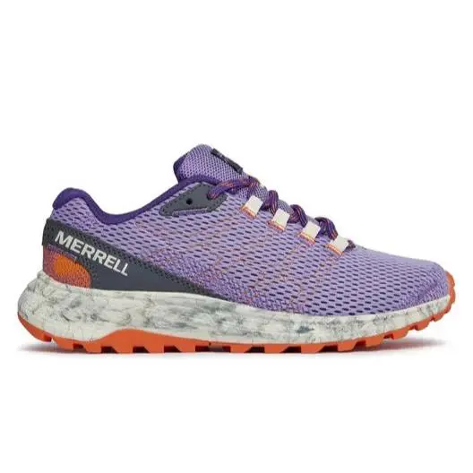 Merrell Women`s Fly Strike Trail Running Shoe Lightweight Orchid Size 8 Wide - Purple