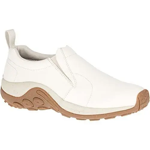 Merrell Unisex Jungle Moc Eco Slip-on Shoe Light Breathable Hemp Size 3.5 - Beige