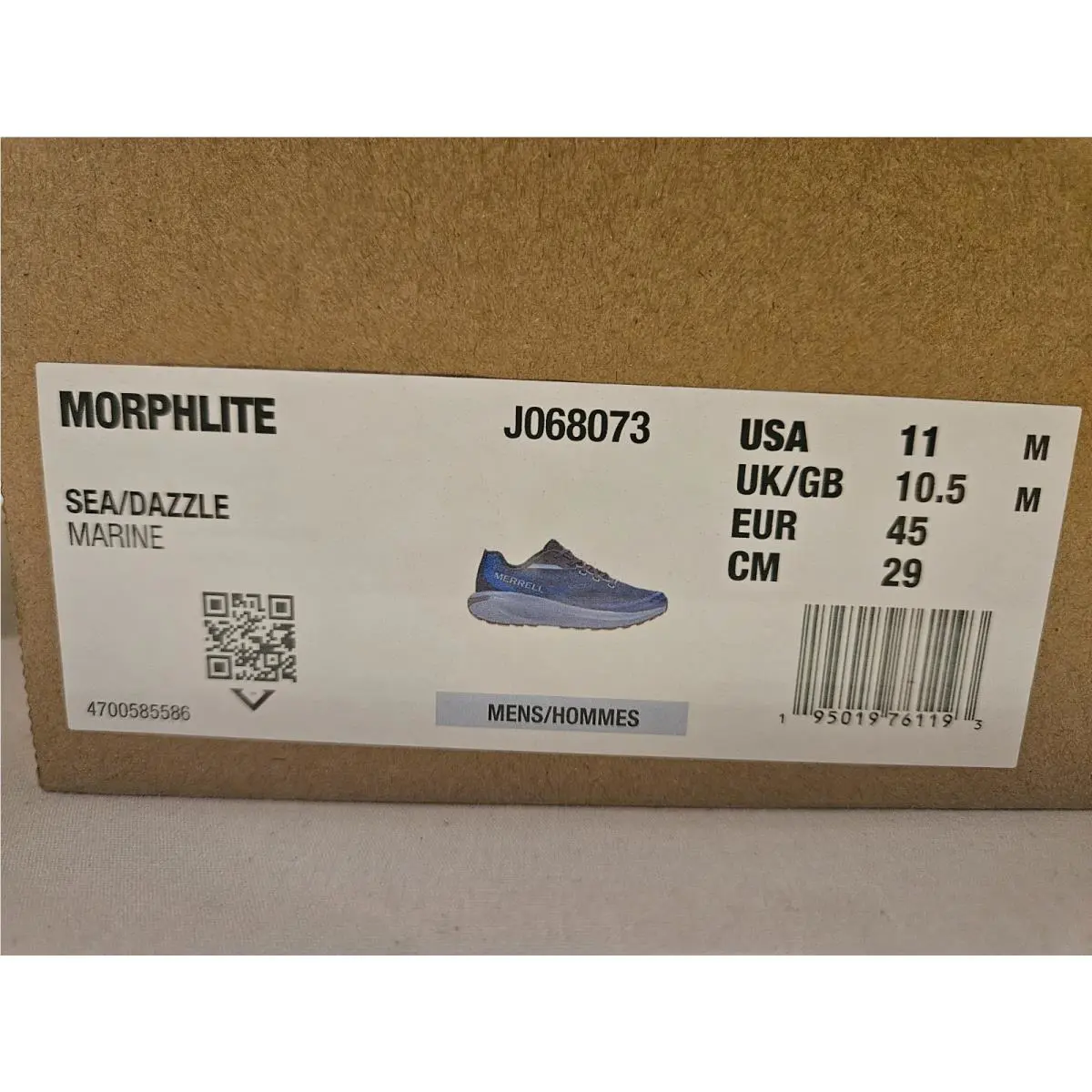 Merrell shoes - Merrell Morphite - Morphite - Blue 0