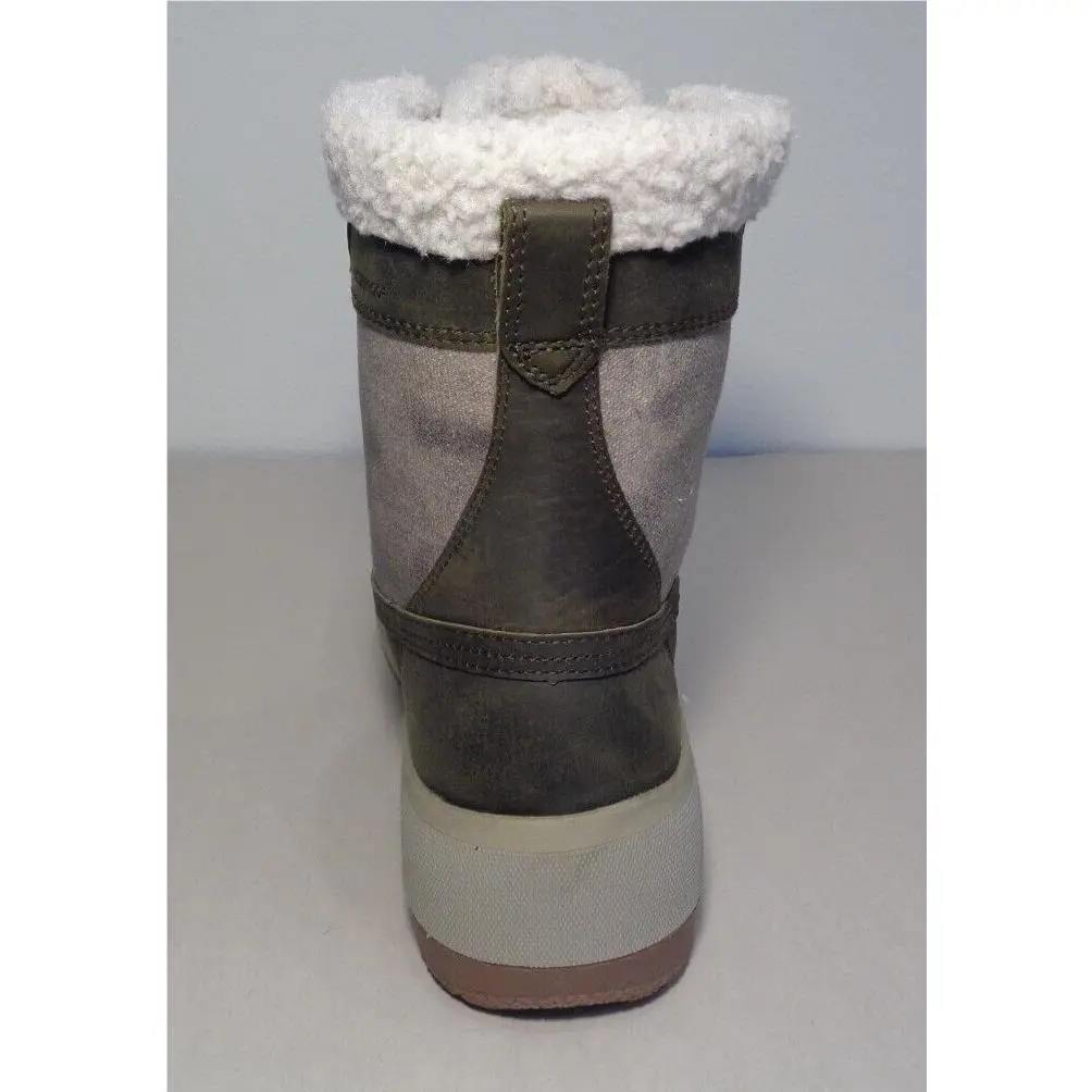 Merrell shoes - Haven Mid Lace Polar Waterproof - Olive (UPC: 194713133459) 7