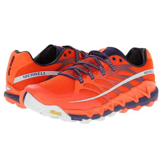Merrell shoes - Merrell All Out - All Out - J03943 - Orange/Violet (UPC: 044209386350) 4