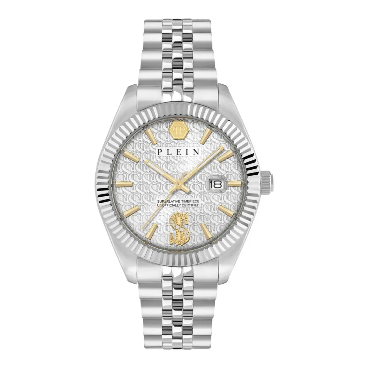 Mens Stainless Steel 41mm Bracelet Fashion Watch by Philipp Plein